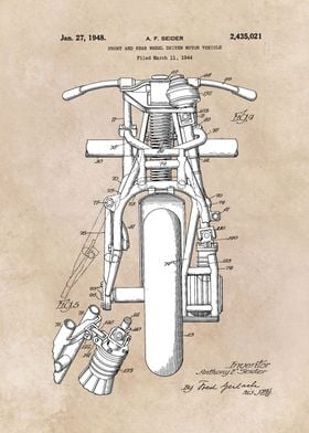 patent art Seider Front and rear wheel driven motor veh ... 