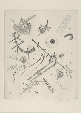 Vasily Kandinsky - Kleine Welten XI (Small Worlds XI),  ... 