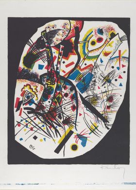 Vasily Kandinsky - Kleine Welten III (Small Worlds III) ... 