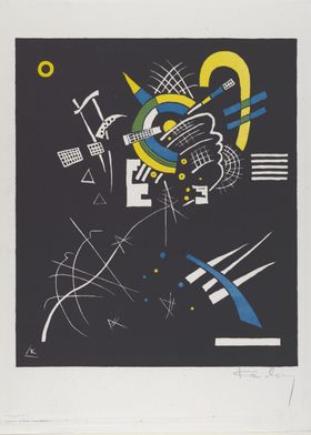 Vasily Kandinsky - Kleine Welten VII (Small Worlds VII) ... 