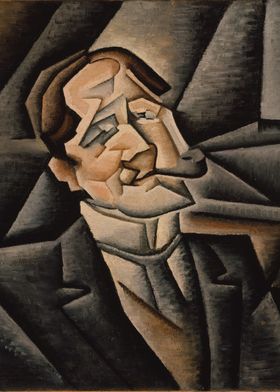 Juan Gris - Juan Legua, 1911, oil on canvas; Collection ... 