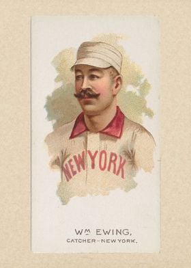 Adrian "Cap" Anson, Baseball Player, from World's Champ ... 