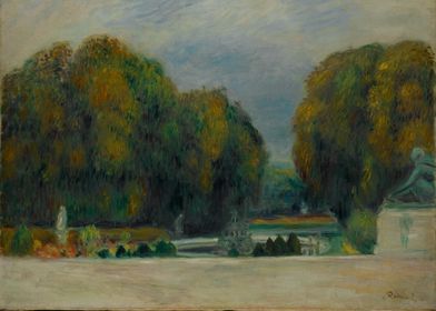 Auguste Renoir - Versailles, 1900–1905, oil on canvas;  ... 