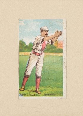 Seery, Left Field, Indianapolis, from the Gold Coin ser ... 