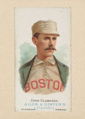 John Clarkson, Baseball Player, from World's Champions, ... 