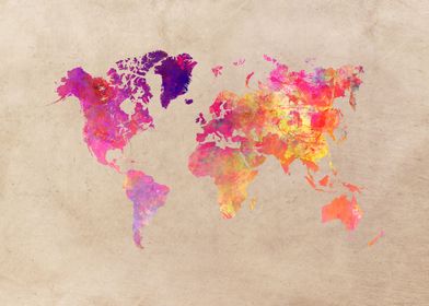 world map