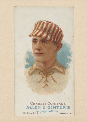 Charles Comiskey, Baseball Player, from World's Champio ... 