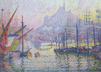 Paul Signac - Notre-Dame-de-la-Garde (La Bonne-Mere), M ... 