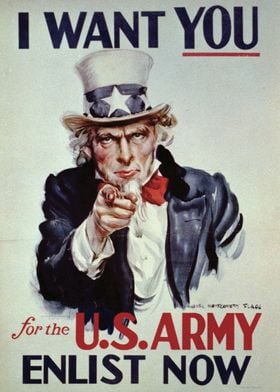 Vintage War Poster