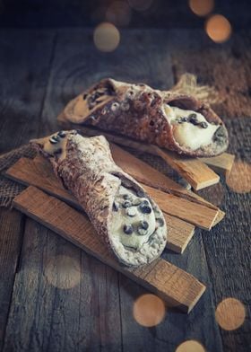 Sicilian cannoli