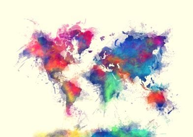 world map