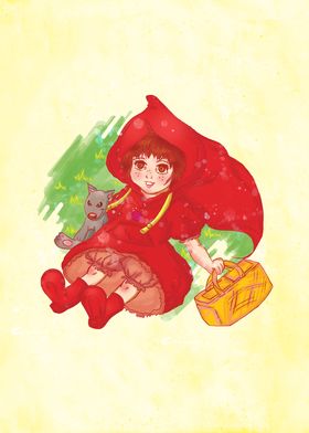 "Little Red Riding Hood doll" for your wall ;) -------- ... 