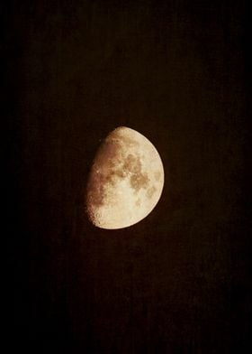 Moon - Vintage edited. From a series previously offered ... 
