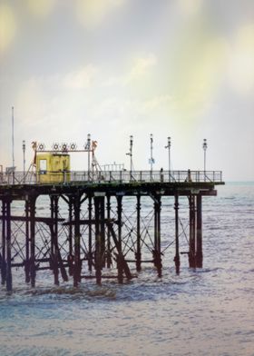 Victorian Pier III - Abstract edited. From a series pre ... 