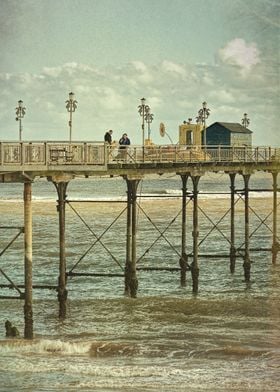 Victorian Pier II - Vintage edited. From a series previ ... 
