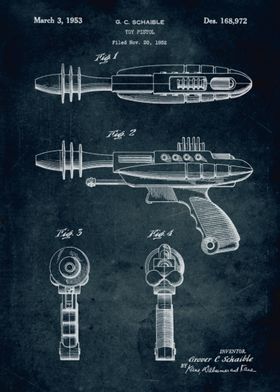 No173 - 1953 - Toy pistol - Inventor G. C. Schaible