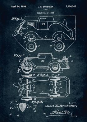 No175 - 1933 - Toy - Inventor J. E. Brubaker