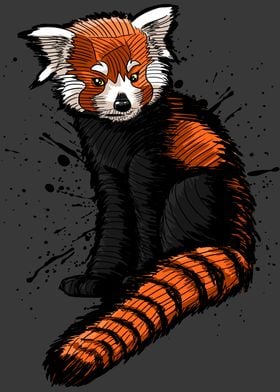 Sketch Red Panda