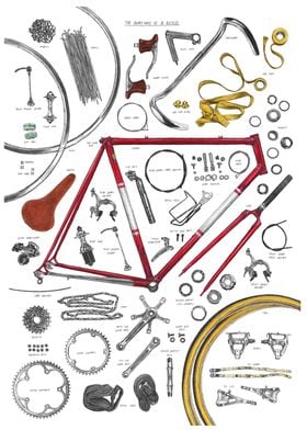 A Deconstructed Bicycle