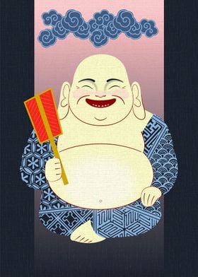 Smiling Budda for good luck!