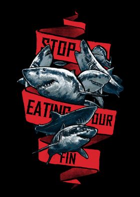 It's all about shark finning that can damage our carbon ... 