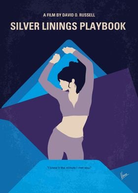No832 My Silver Linings Playbook minimal movie poster  ... 