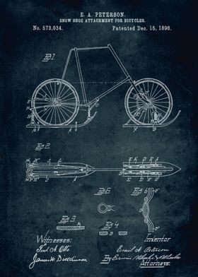 No239 - 1896 - Snow shoe attachment for bicycles - Inve ... 