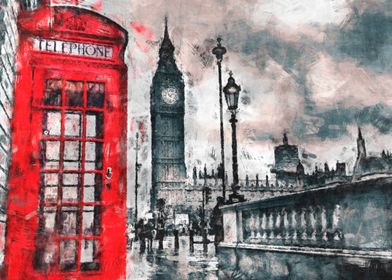 London sketch by J.P. Voodoo