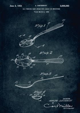 No259 - 1952 - E-Z Feeding baby spoon for liquid or med ... 