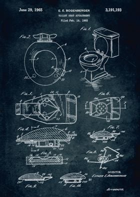 No277-1962-Toilet seat attachment-Bogenberger