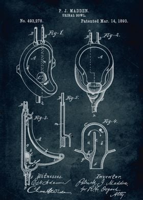 No279-1983-Urinal bowl- P. J. Madden