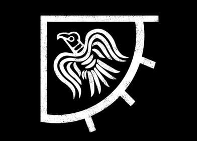 The raven banner. Old Nosre, Viking Flag