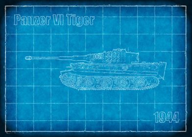 Panzer VI Tiger tank by J.P. Voodoo