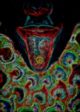 LSD trip - Alien reading 