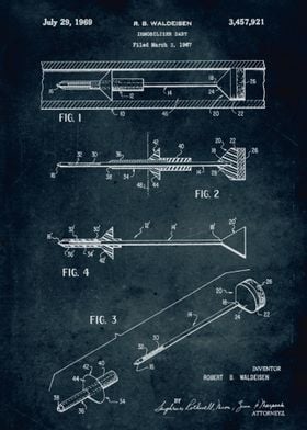 No299 - 1967- Inmobilizer dart - Waldeisen