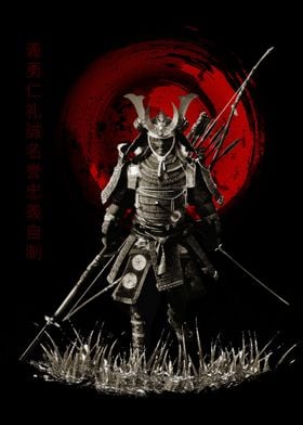 Bushido Samurai Ready for War