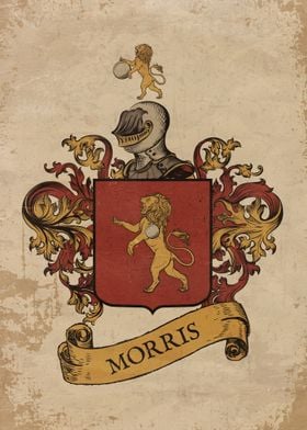 Morris Coat of Arms (England)