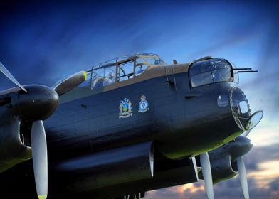 Lancaster Bomber Just Jane The City of Sheffield