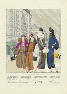 Vintage Fashion Illustration 