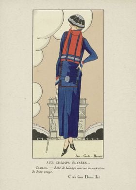 Vintage Fashion Illustration