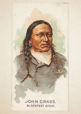 John Grass, Blackfeet Sioux