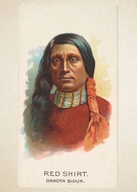 Red Shirt, Dakota Sioux