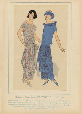 Vintage Fashion Illustration