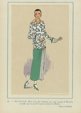 Vintage Fashion Illustration