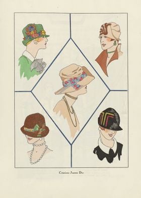 Vintage Fashion Illustration 