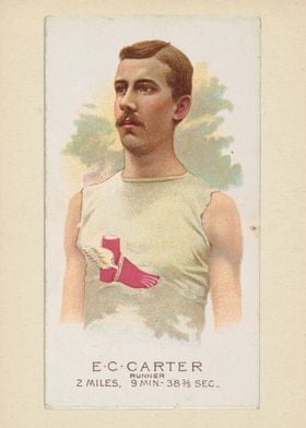 E.C. Carter, Runner