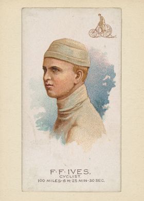 F.F. Ives, Cyclist