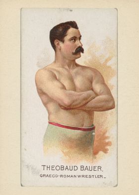 Theobaud Bauer, Wrestler
