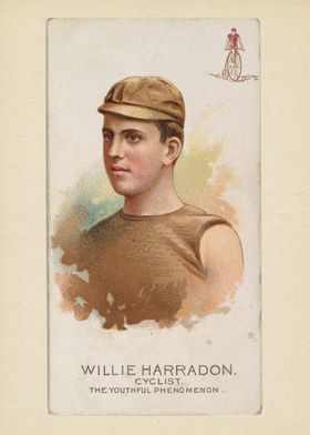 Willie Harradon, Cyclist