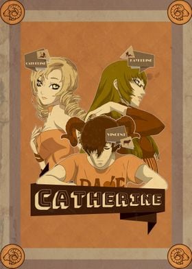 Retro horror romance game Catherine